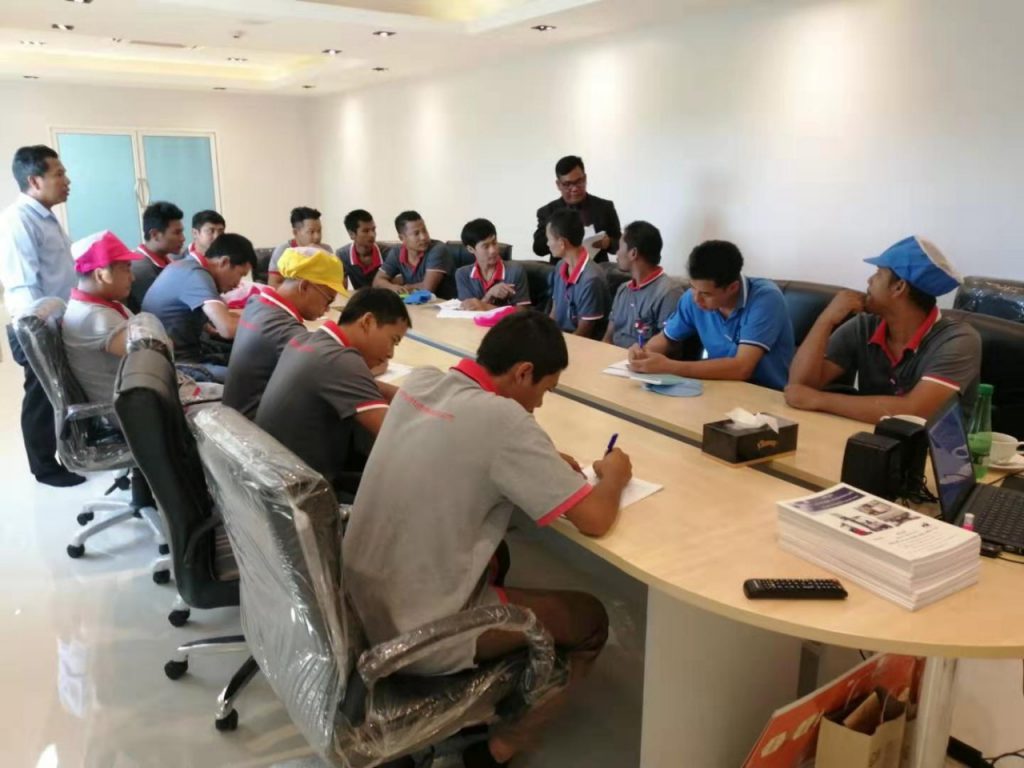 Training Forklift skill 09 September 2019 1