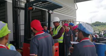 Training Forklift skill 09 September 2019 2
