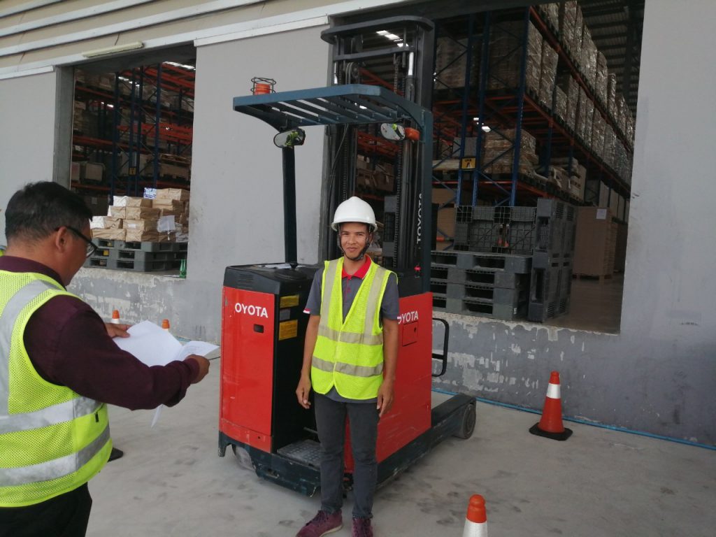 Training Forklift skill 09 September 2019 3